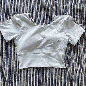 NVGTN White Crop Dupe